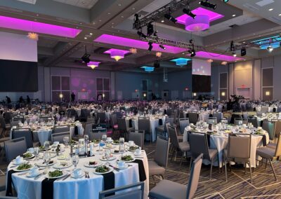 Olathe Conference Center set up for a Private Event